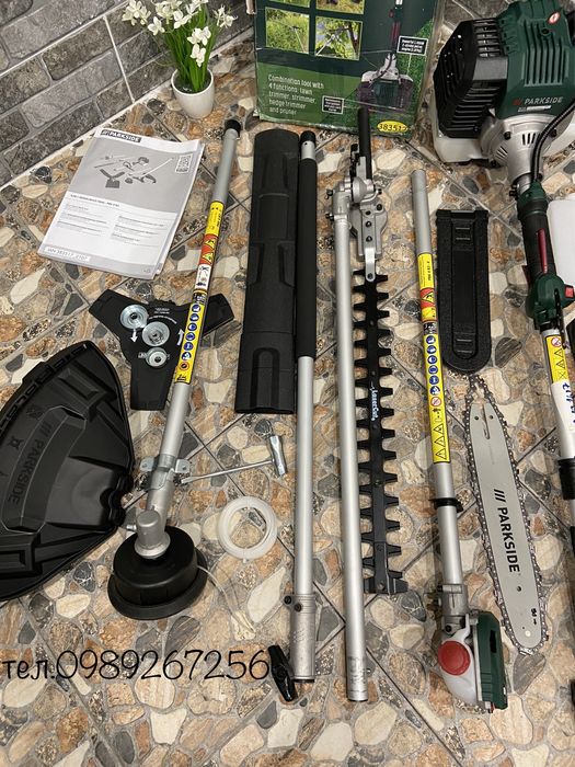 Мотокоса, бензиновий багатофункціональний інструмент PARKSIDE НІМЕЧЧИН