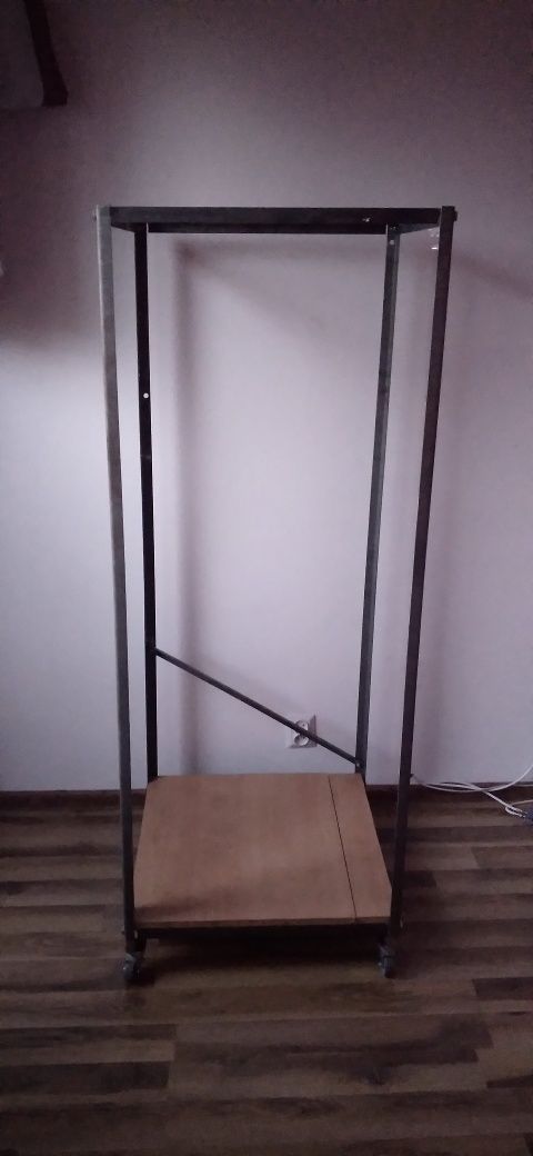 Wózek transportowy platforma regał na kółkach wys 160 cm, szer 60 x 60