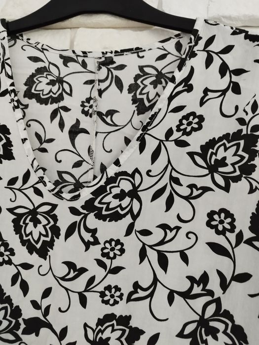 Włoska sukienka na upały wakacje plus size xxxl 50 52