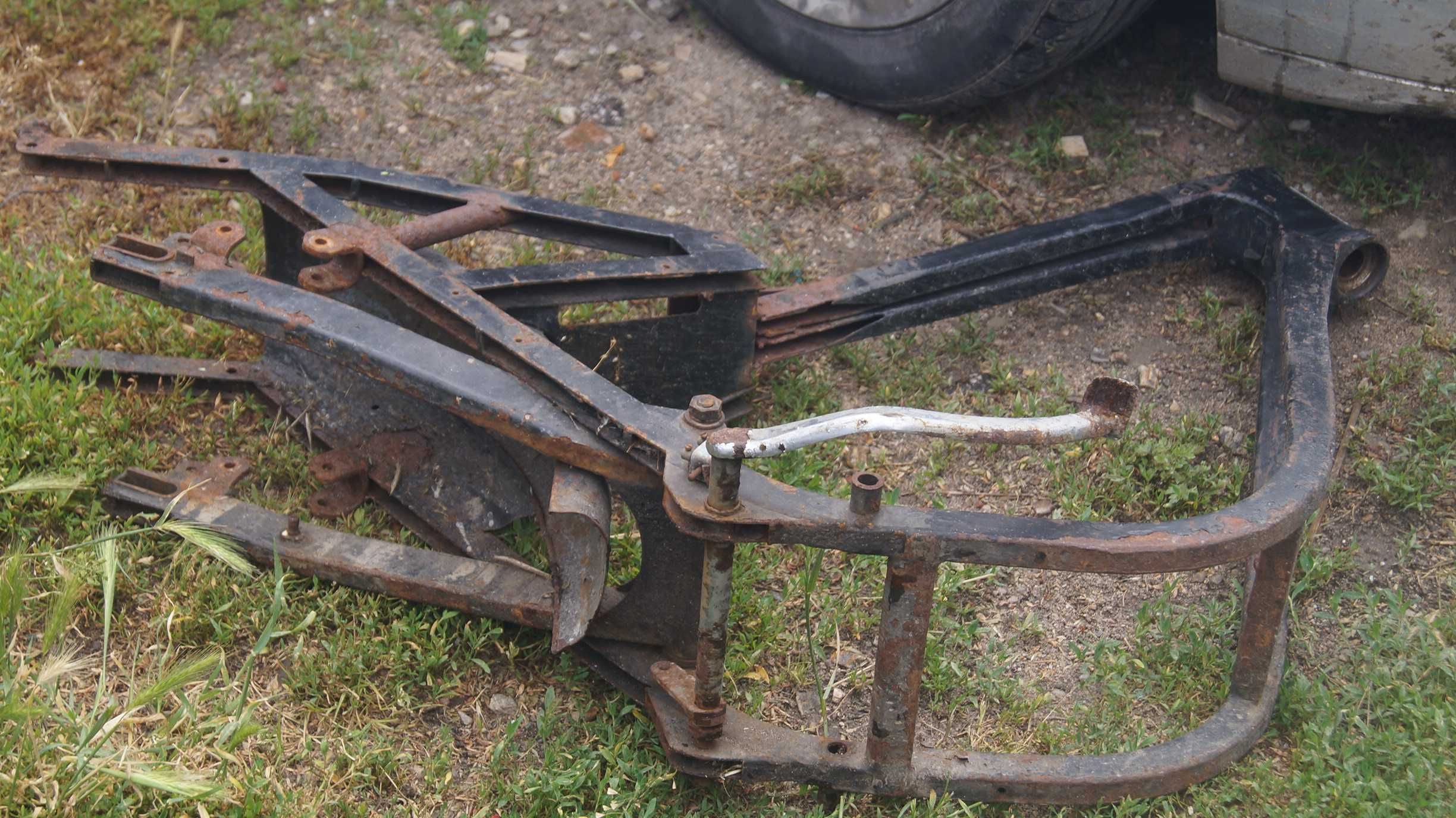 WSK M06 B1 rama dwuramówka z 1967r z hamulec błotnik wahacz tabliczka