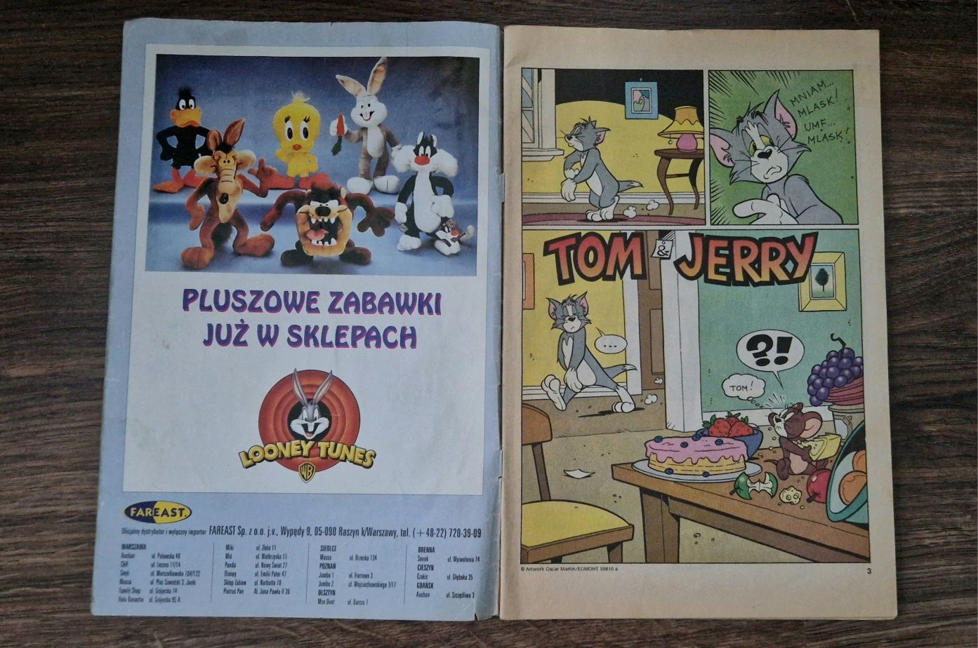 Tom i Jerry numer 10 / 1998 Tom & Jerry komiks