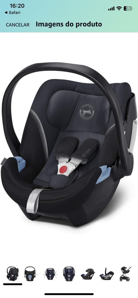 Cadeira auto bebe Cybex aton 5