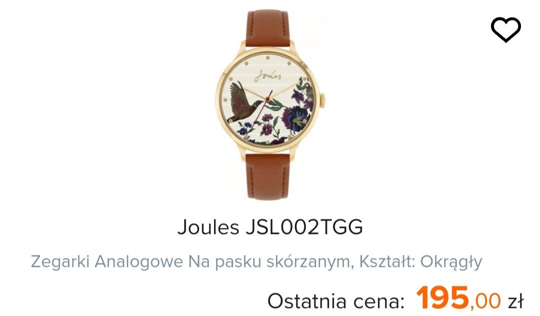 Zegarek damski Joules, OBNIŻKA :)