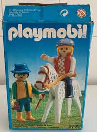 Playmobil 3763 - Cavaleiro, Cavalo e tratador