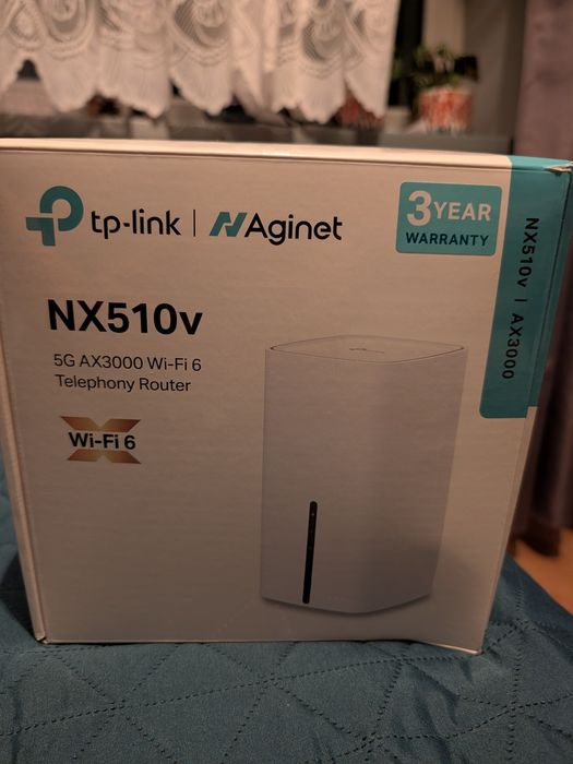 Router 5G TP-Link Aginet NX510v (Wi-Fi 6, AX3000) – 100% Sprawny