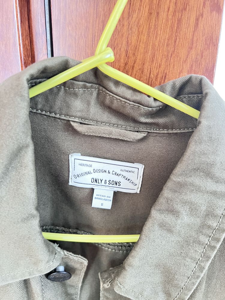Kurtka wiosna/jesień/lato - marki Only & Sons, kolor khaki. NOWA!