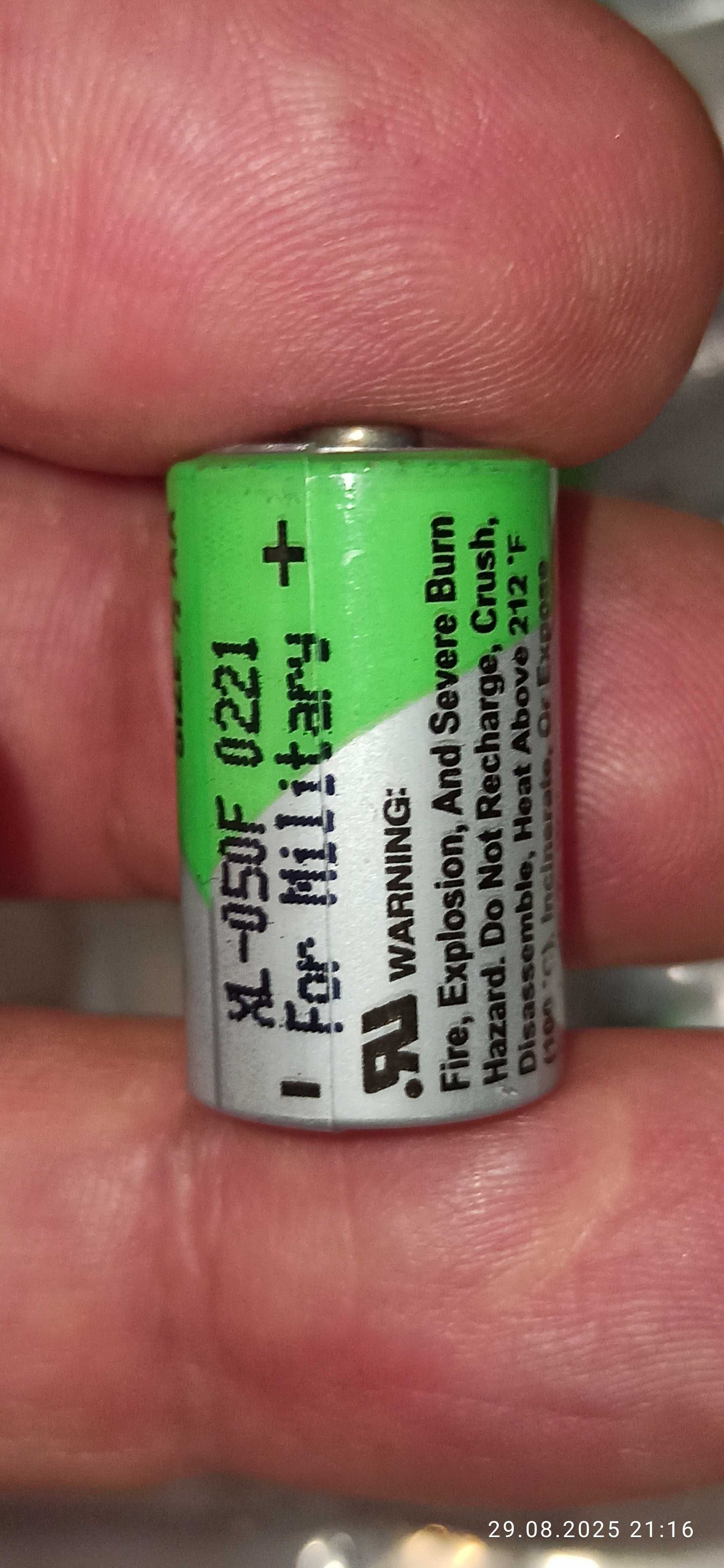 Батарейка 1/2AA літієва 3,6V 1шт. Xeno Energy XL-050F