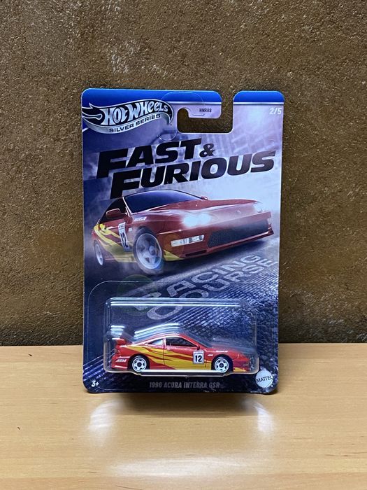 Hotwheels Silver Series Fast and Furious Racing Course #2 1996 Acura