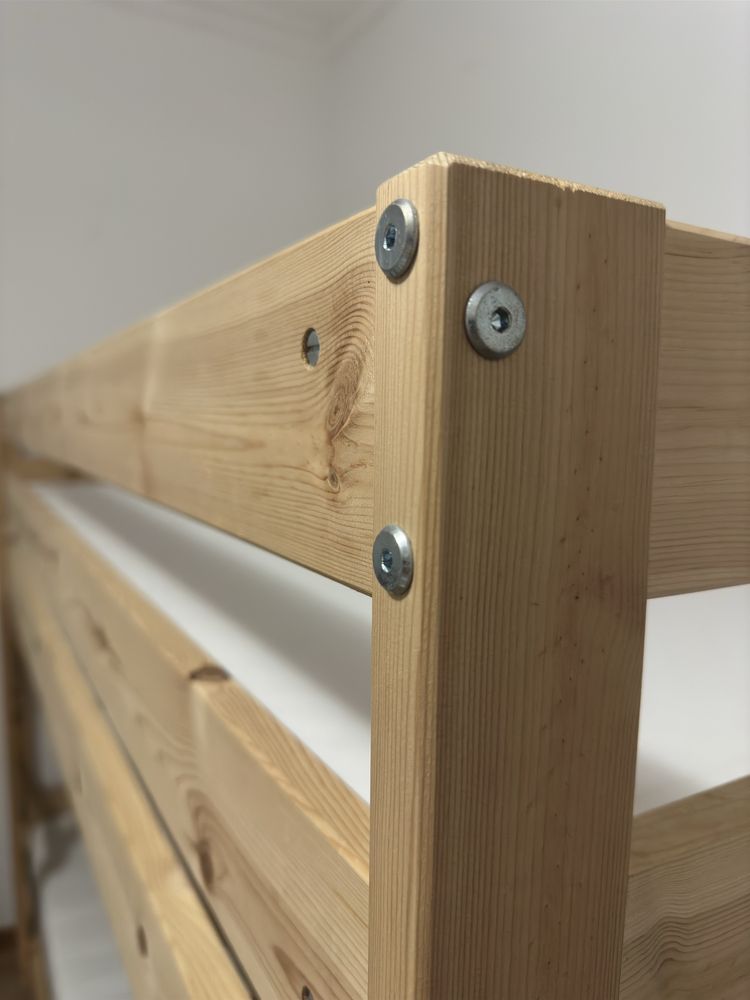 Beliche Mydal + 2 Colchões Malvik (Ikea)