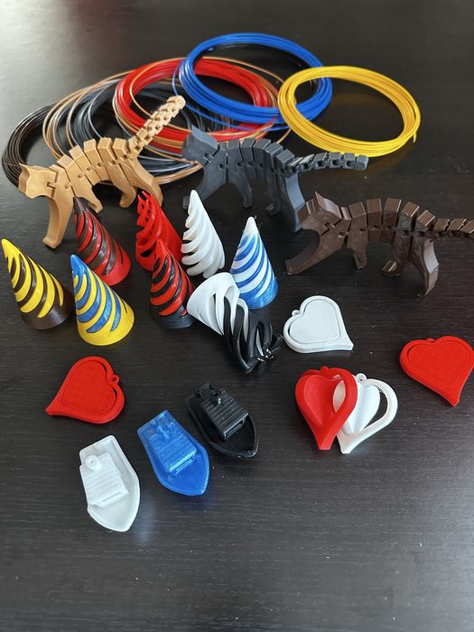 Игрушки на 3D принтере. Пластик для 3D ручки