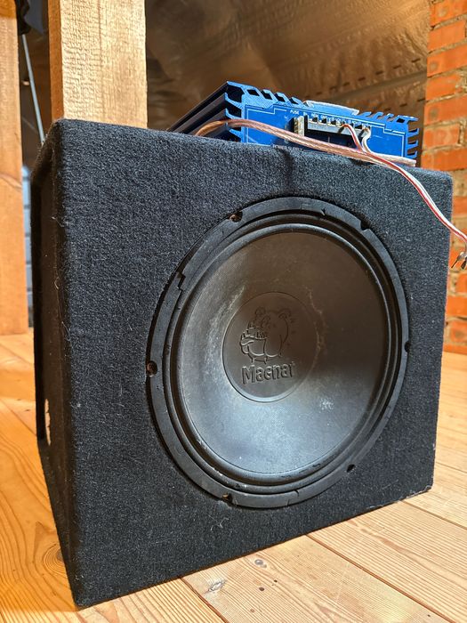 Subwoofer samochodowy zestaw
