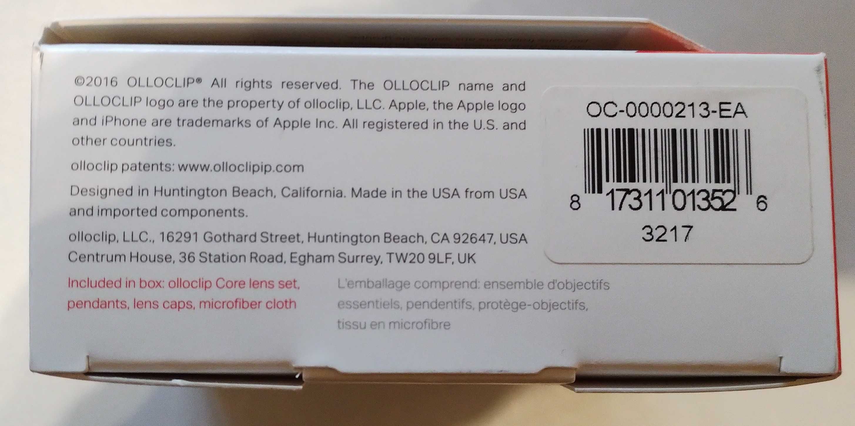 Zestaw soczewek Olloclip Core do iPhone'a 7 i 7 Plus