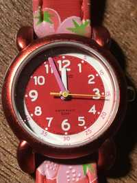 Червоний наручний годинник