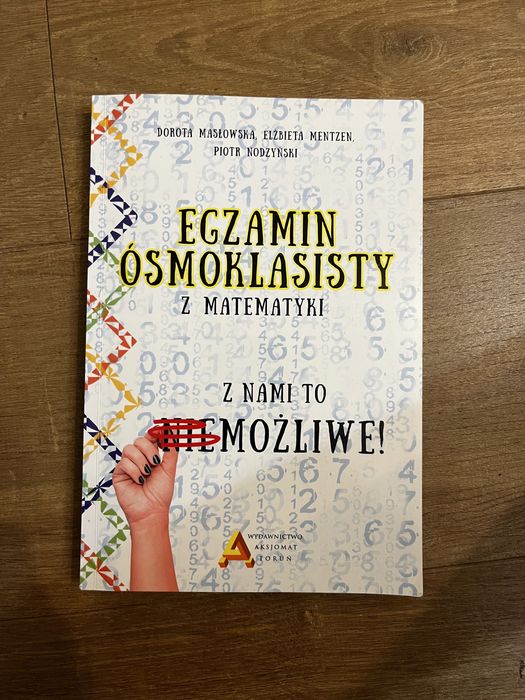 Książka egzamin ósmoklasisty