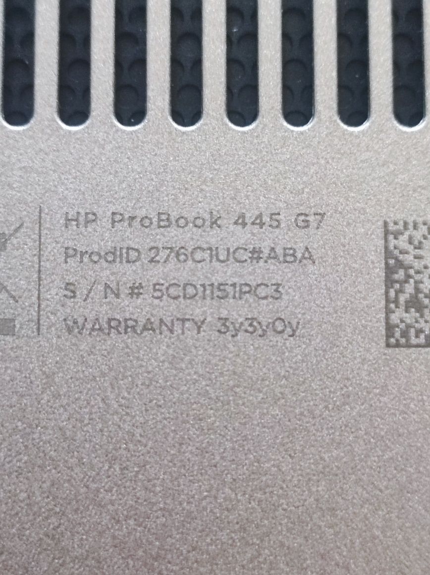 Продам ноутбук HP ProBook 445 G7.