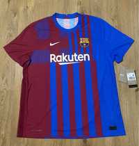 Футбольна оригінальна футболка fc barcelona nike