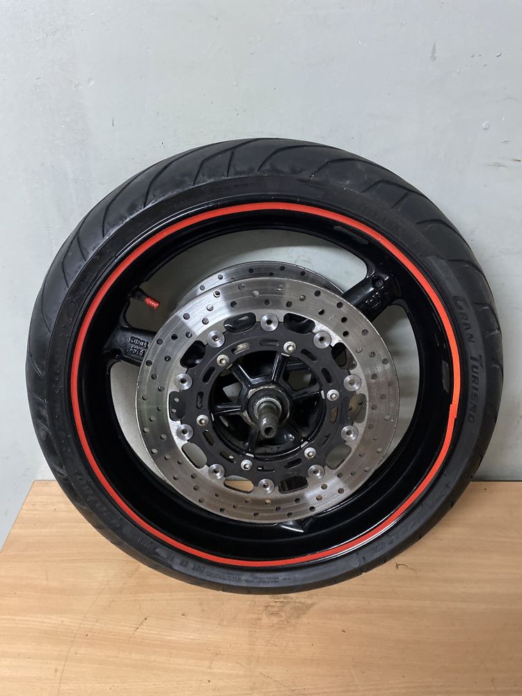 R6 Yamaha YZF RJ01 RJ03 99-02 koło Felga przód Prosta Tarcze ośka