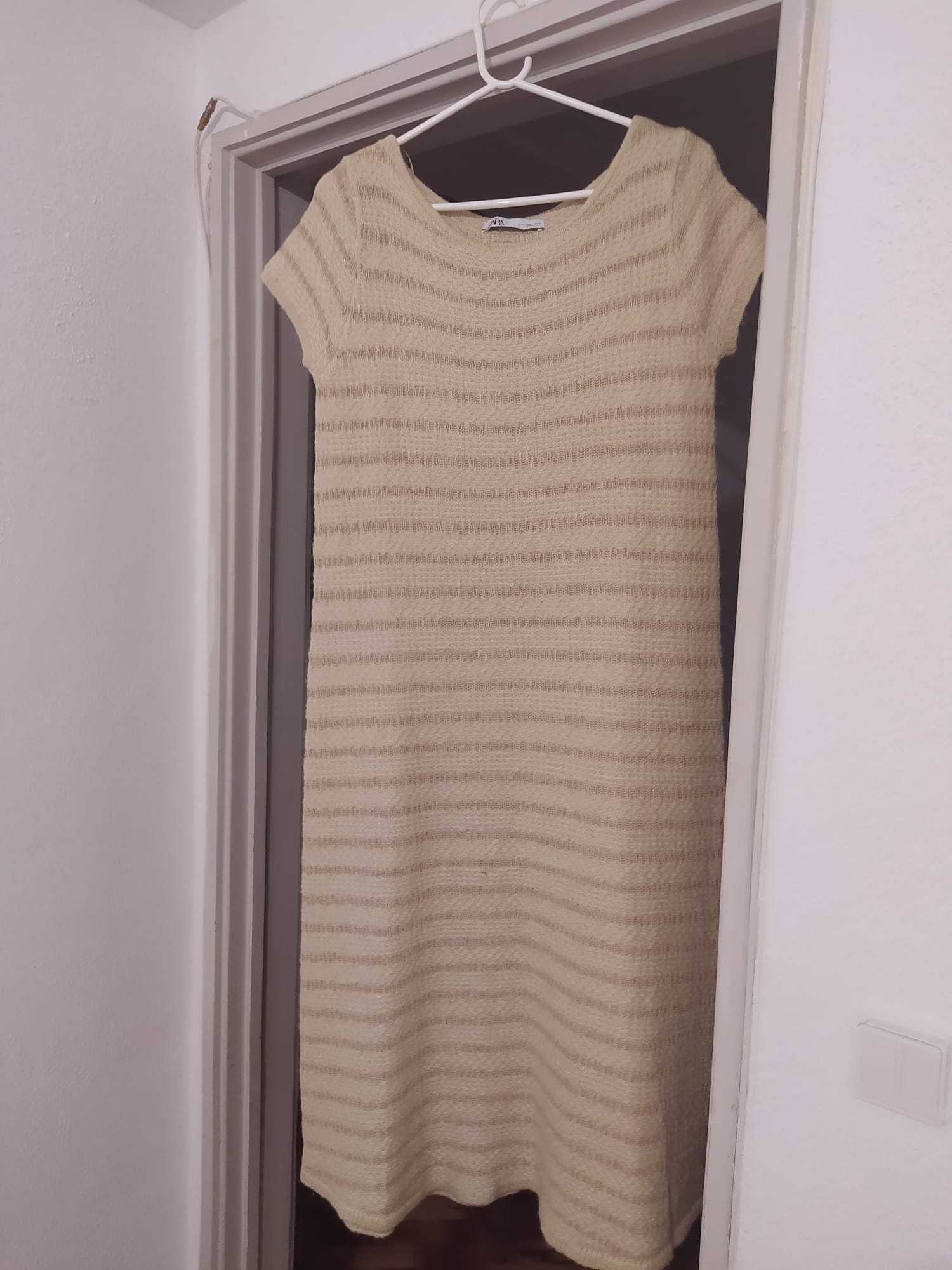 Vestido de malha Zara