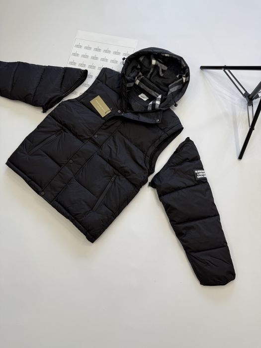 Burberry Puffer Jacket / пуховик-жилетка бьорбері
