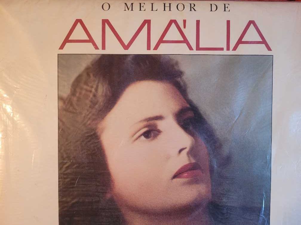 O Melhor de Amália 1985 - Álbum duplo, em vinil, de Amália Rodrigues