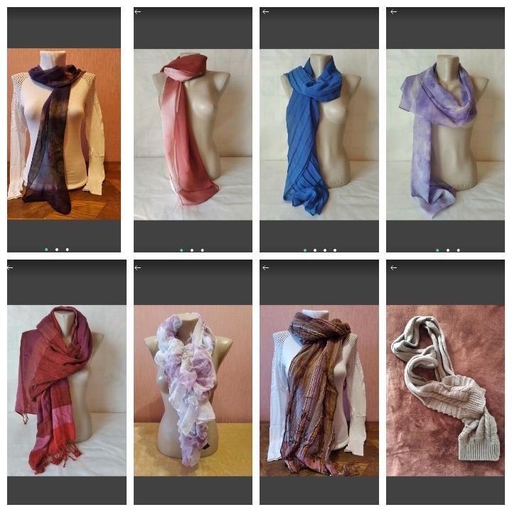 Шарфы по 49 грн любой шарф