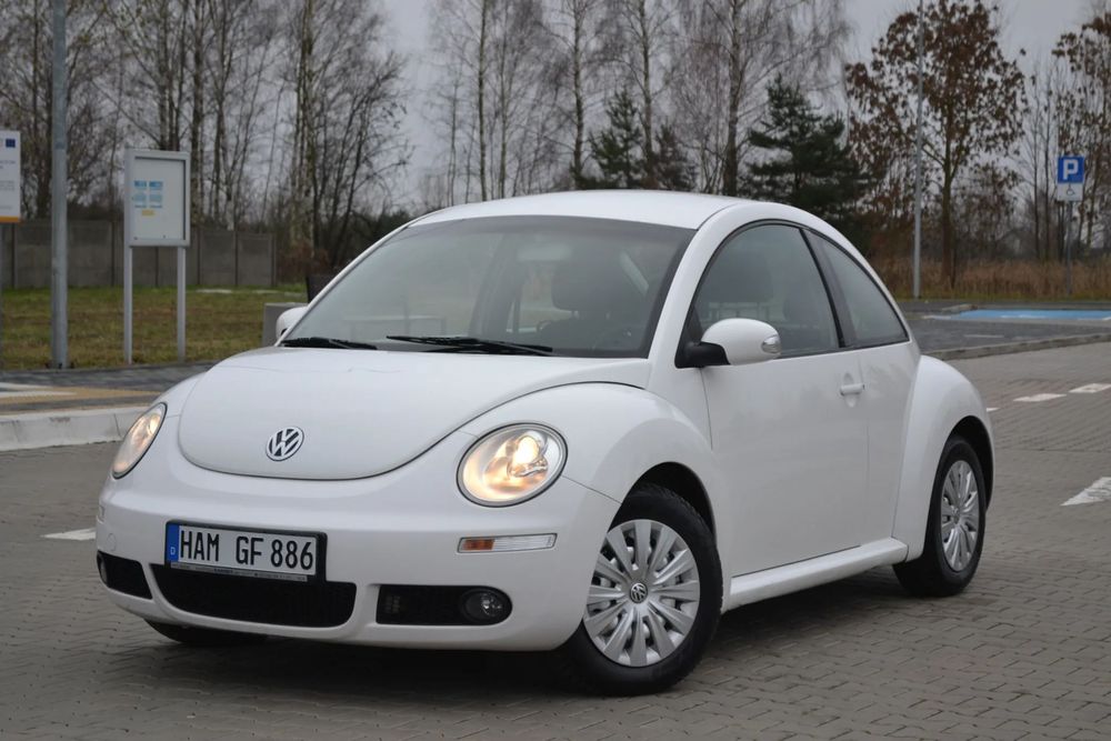 Volkswagen New Beetle 1.6 MPI Niemiec 100% Oryginał Klima Podgrzewane fotele parktronik
