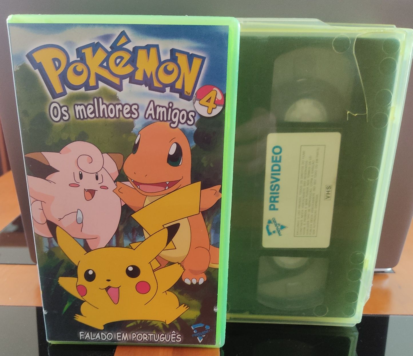 Duas cassetes VHS Pokémon