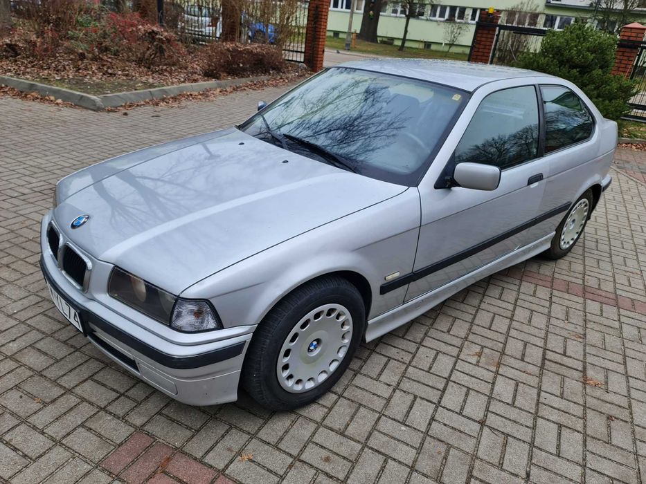 BMW Compact E36 1.8 GAZ Sek. Skóry Sportsitze Sprawna Klima !