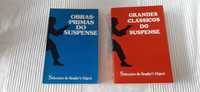 2 livros - Grandes clássicos do suspense (Selecções Reader's Digest)