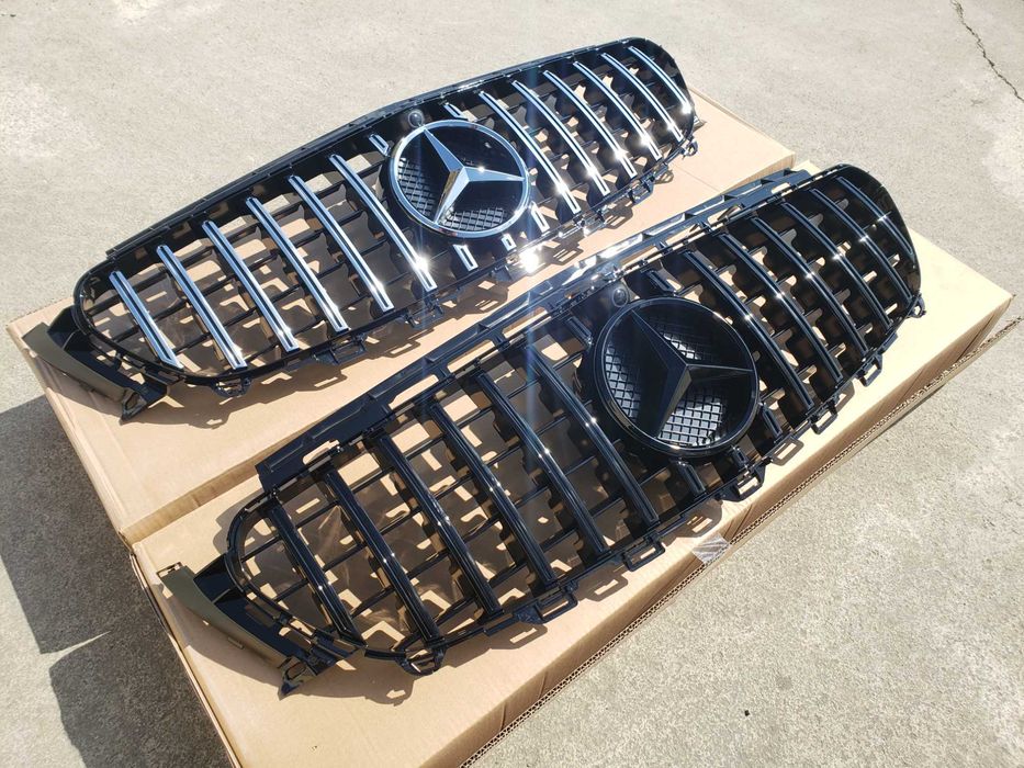 мерседес решетка радиатора Mercedes w205,w212,W213,CLA w222,w166 GLA