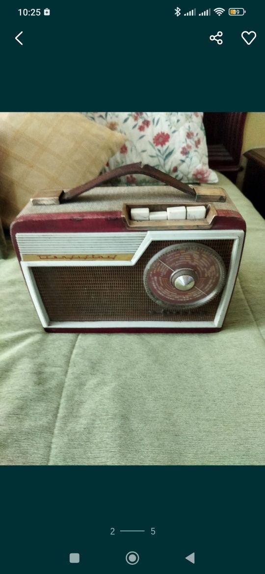 Rádios antigos anos 58 e 1960