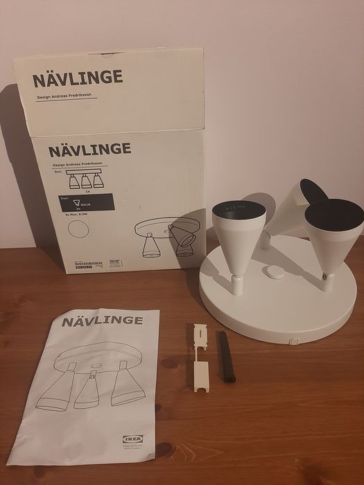 candieiro nävlinge ikea 3 projectores