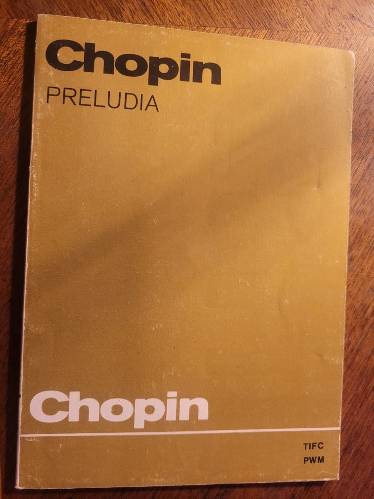 Nuty Chopin Preludia 1975 PWM / TIFC