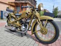 Dkw Sb200 motocykl 1935 sprawny jeżdżący sb250 odrestaurowany