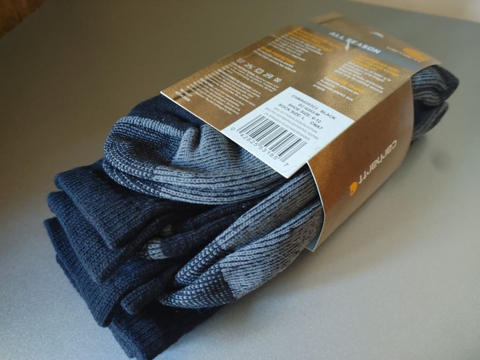 Премiальнi всесезоннi чоловiчi шкарпетки Carhartt розмiр L з 40 по 45