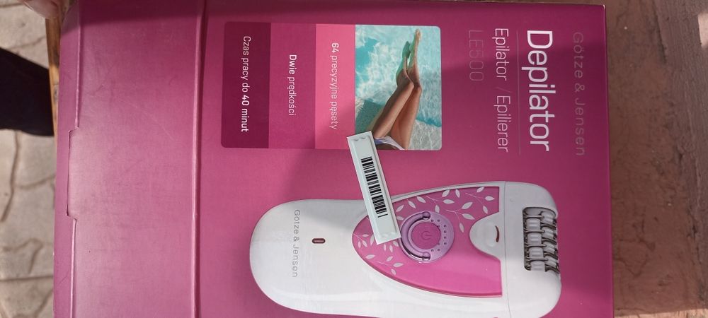 Эпилятор новый с подсветкой