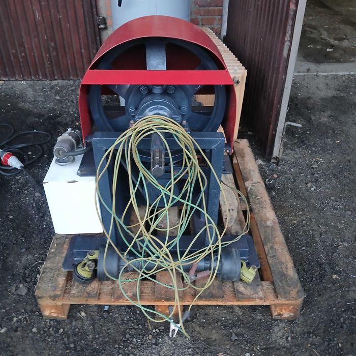 Agregat pradotworczy do ciagnika na walek wom 20kva pradnica elmor