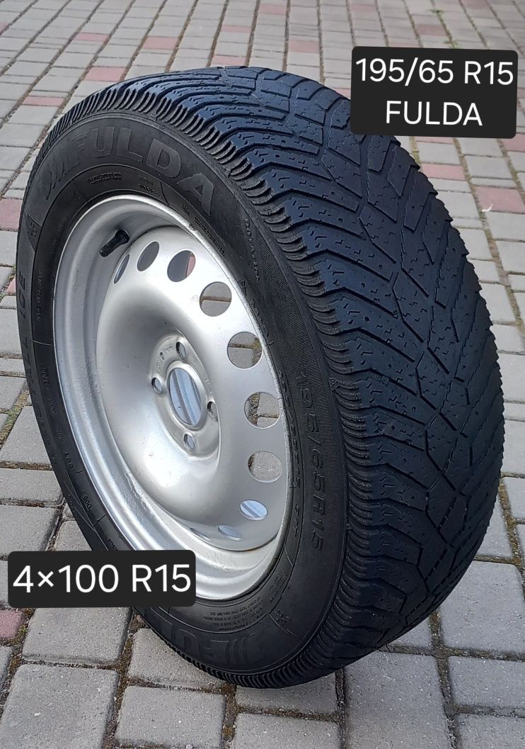 Запаска R15 4×100 Рено Меган Канго Сценік Логан Кліо Акцент А
