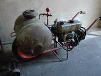 Motosulfador antigo, cuba em cobre