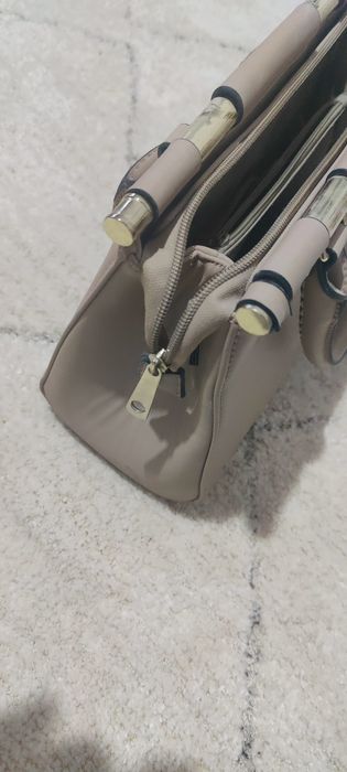 Mala de Senhora bege