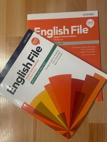 English file upper intermediate 4th używana książka do angielskiego