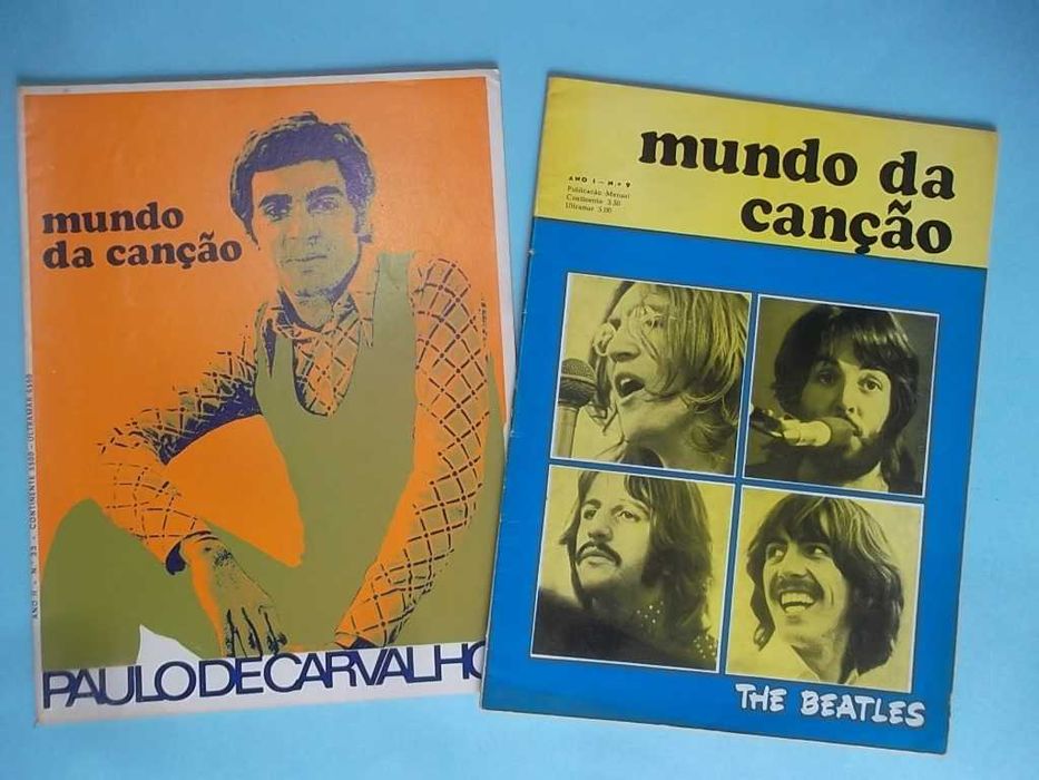 "MUNDO DA CANÇÃO" : Paulo de Carvalho | The Beatles