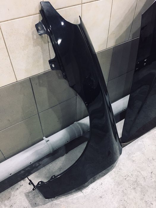 Капот крыло бампер Lanos (Sens) U87 чёрный