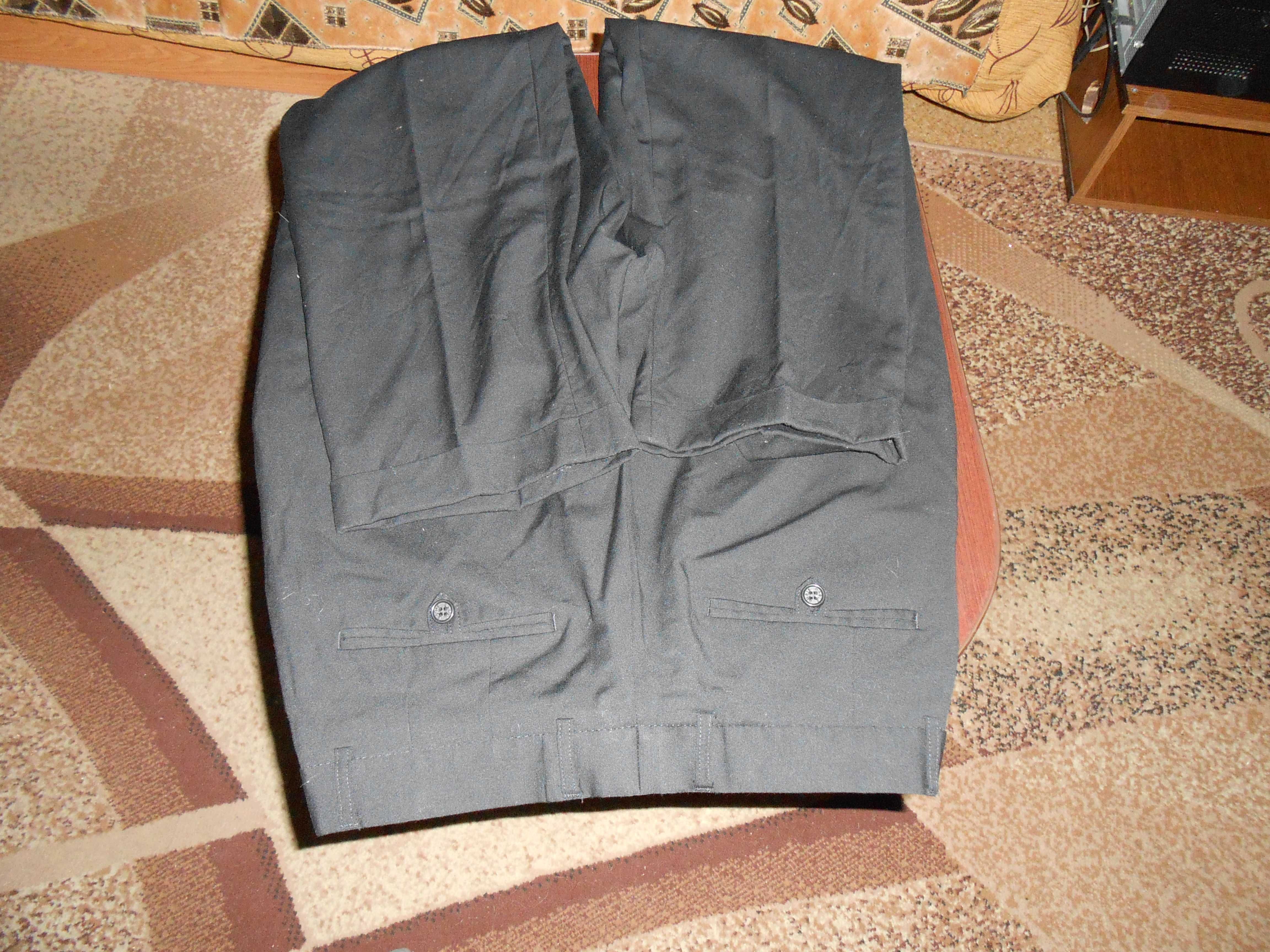 Брюки. Брэнд Turo Tailor, чёрные, размер 44, пояс 76 см.