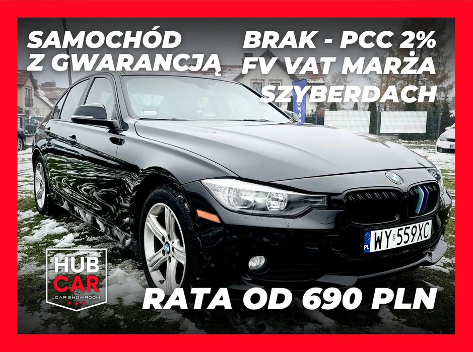 BMW Seria 3 xDrive 245 KM | F30 | Automat | VAT MARŻA | 2 komplety Opon