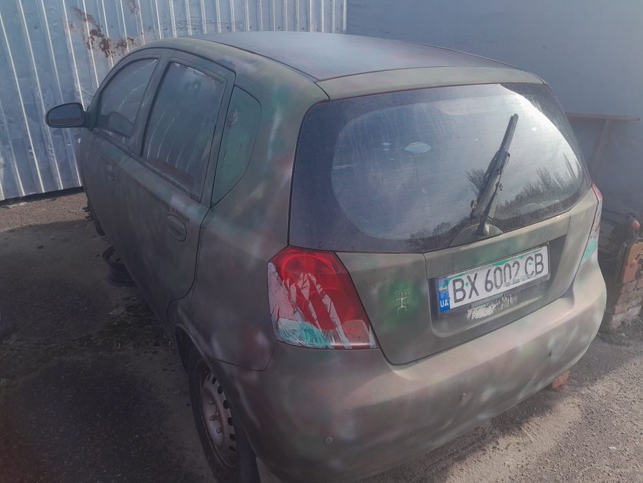 Шевроле авео газ.