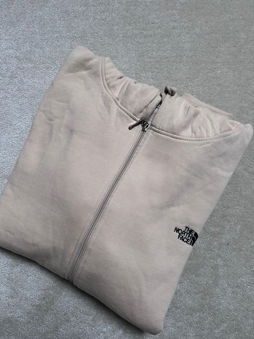 XL bluza z kapturem beżowa