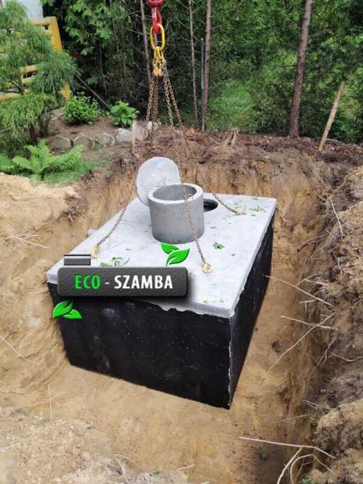 Szambo 10000l, 10m3 ZBIORNIK NA Deszczówkę Szambo  PRODUCENT Mława
