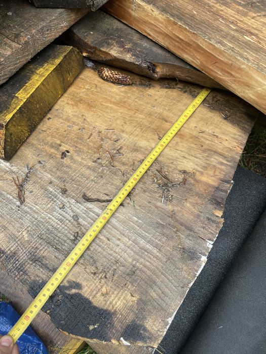 Stare deski  sezonowane 6cm szerokie 60cm stodoły artysty lub na opał