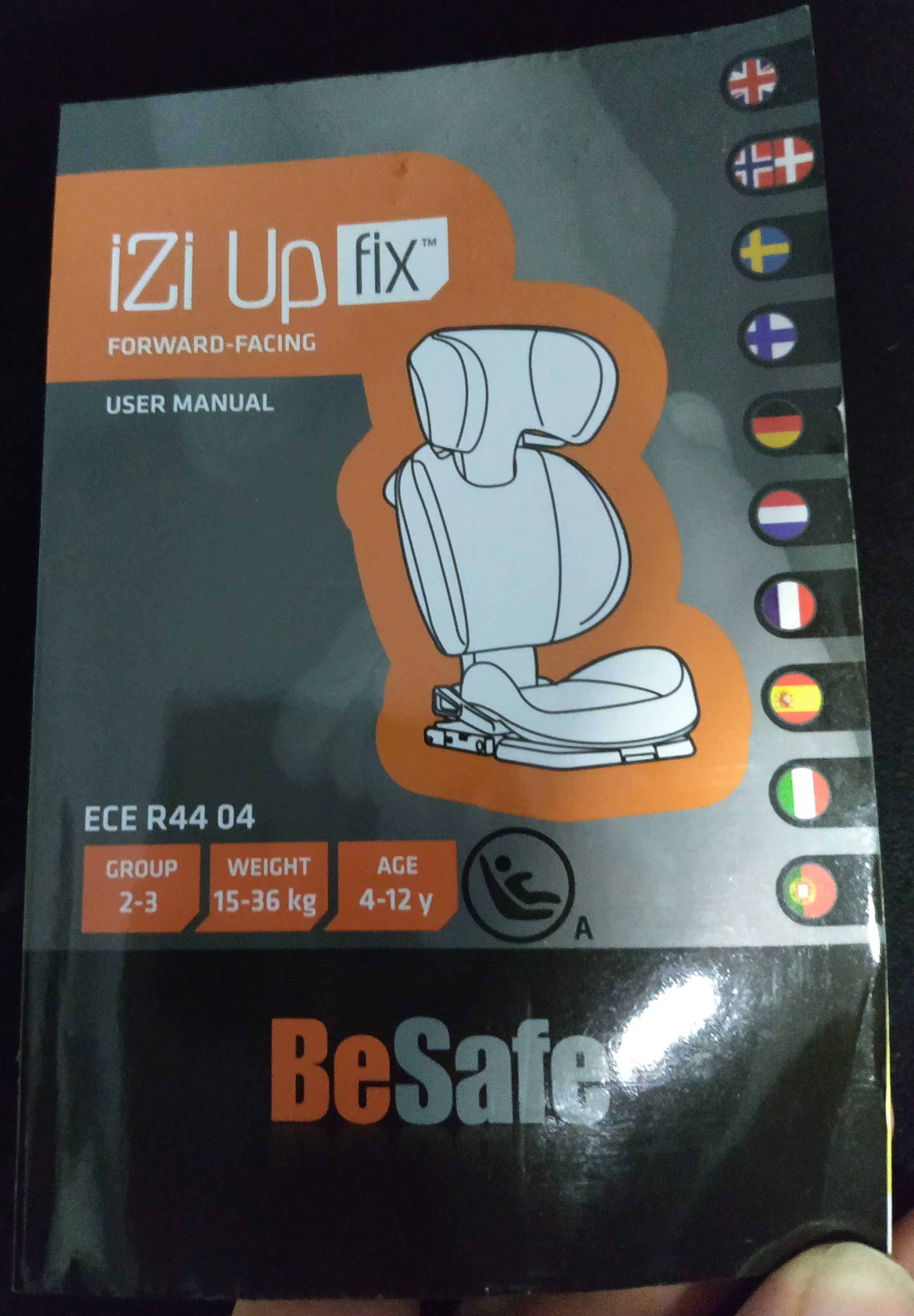 Детское автокресло BeSafe iZi Up X3 Fix Premium, 15-36 кг